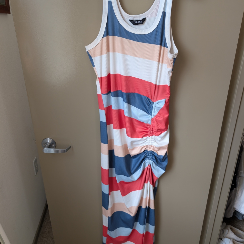 Striped Maxi Dress